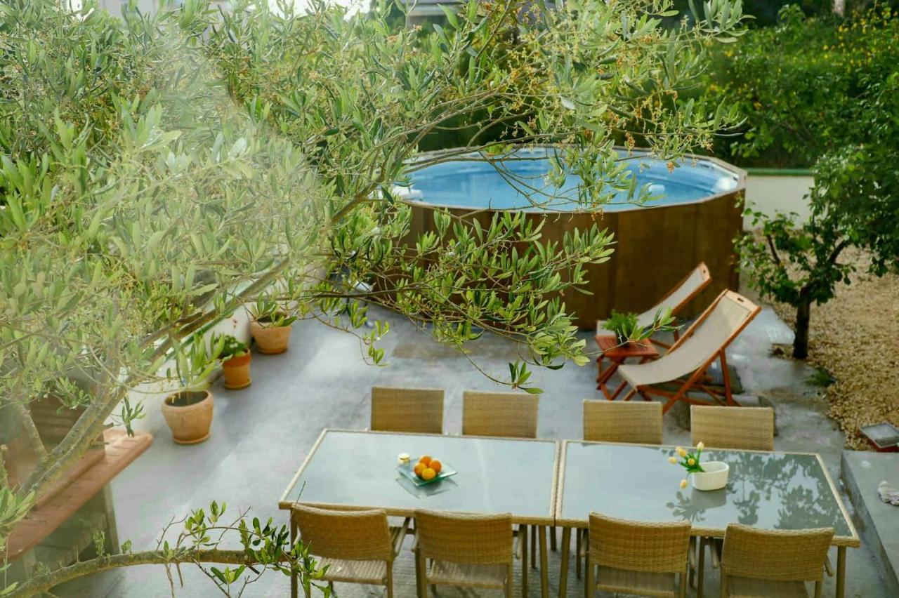 The Florens Residence Near The Beach With The Pool, Bbq And Kids Playground, Zadar Diklo Eksteriør bilde